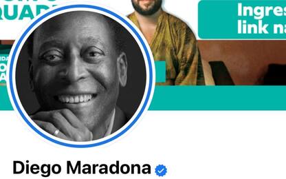 Maradona, account Facebook hackerato