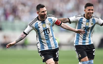 Messi show: gol dopo 79'' in Argentina-Australia
