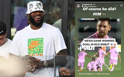 LeBron, Beckham e non solo: le star pazze di Messi