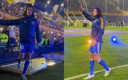Cavani-Boca Juniors, che accoglienza! VIDEO