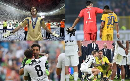 "Sarai sempre il numero 1": gli omaggi a Buffon