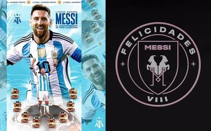 Da Diego al Barça: le reazioni social per Messi