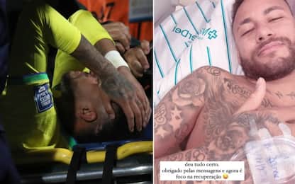 Neymar operato in Brasile: intervento riuscito