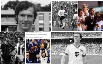 Dolore e ricordi, il calcio saluta Beckenbauer