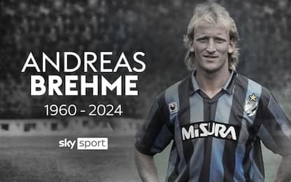 Calcio in lutto: è morto a 63 anni Andreas Brehme