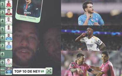 La top 10 di Neymar, i giocatori li propone TikTok