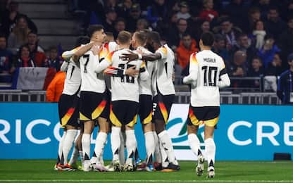 Gol-lampo di Wirtz e Havertz: Francia-Germania 0-2