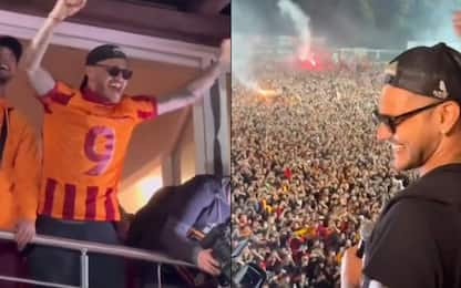 Il Galatasaray è campione: Icardi guida la festa