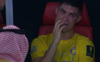 Al Nassr ko in finale: CR7 in lacrime a fine gara