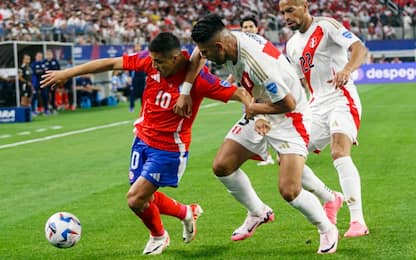 Sanchez e Lapadula non pungono, Cile-Perù 0-0
