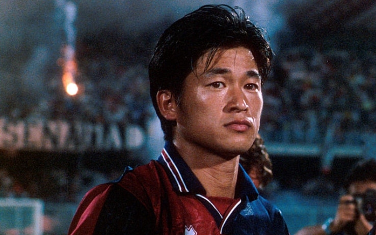 Kazu Miura con la maglia del Genoa. Fonte: Sky sport