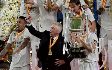 Ancelotti, la Coppa del Re è il suo 26° titolo