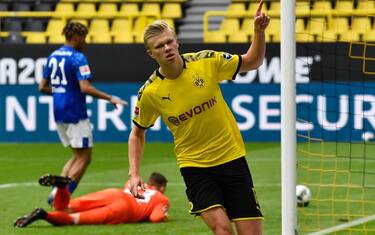 Sempre Haaland: suo 1° gol della nuova Bundes