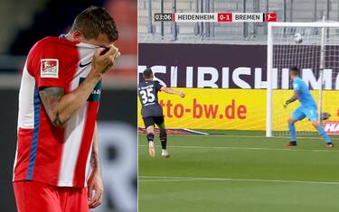 L'incredibile autogol che 'salva' il Werder. VIDEO