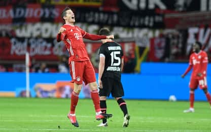 Doppio Lewandowski, il Bayern batte il Leverkusen