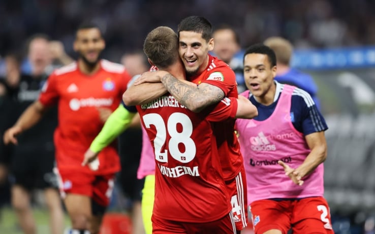 Hertha Berlino-Amburgo 0-1: video, gol e highlights