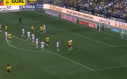 Malinteso Dortmund: segna rigore, ma Var lo toglie