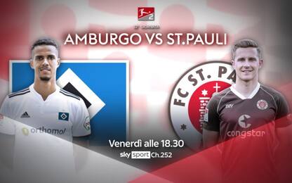 Amburgo-St. Pauli LIVE su Sky, canale 252