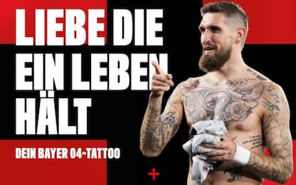 Bayer regala tatuaggi ai propri tifosi