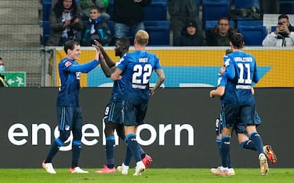 L'Hoffenheim torna alla vittoria: 2-0 all'Hertha
