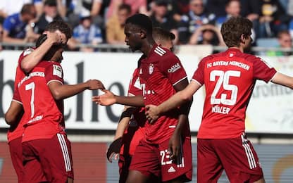 Arminia Bielefeld-Bayern 0-3. HIGHLIGHTS
