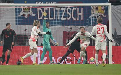 Bundesliga, gli highlights di Lipsia-Bayern 1-1