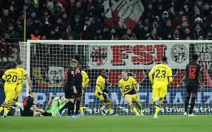 Il Leverkusen capolista fermato dal Borussia