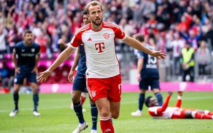 Prima tripletta di Kane: è già a 8 gol col Bayern