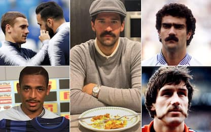 Alisson cambia look: i baffi più famosi del calcio