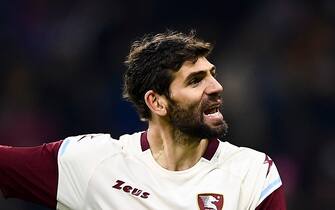 MILAN, ITALY - March 04, 2022: Federico Fazio of US Salernitana reacts during the Serie A football match between FC Internazionale and US Salernitana. (Photo by Nicolò Campo/Sipa USA)