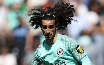 Marc Cucurella of Brighton and Hove Albion in possession during the Premier League match at Tottenham Hotspur Stadium, London
Picture by Ben Peters/Focus Images/Sipa USA 
16/04/2022