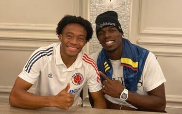 Juve, foto di Cuadrado con Pogba accende i tifosi