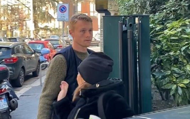 Simon Kjaer alle visite mediche