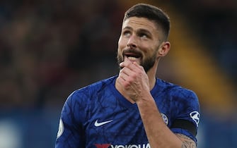 LONDON, ENGLAND - NOVEMBER 30: Olivier Giroud of Chelsea during the Premier League match between Chelsea FC and West Ham United at Stamford Bridge on November 30, 2019 in London, United Kingdom. (Photo by James Williamson - AMA/Getty Images)