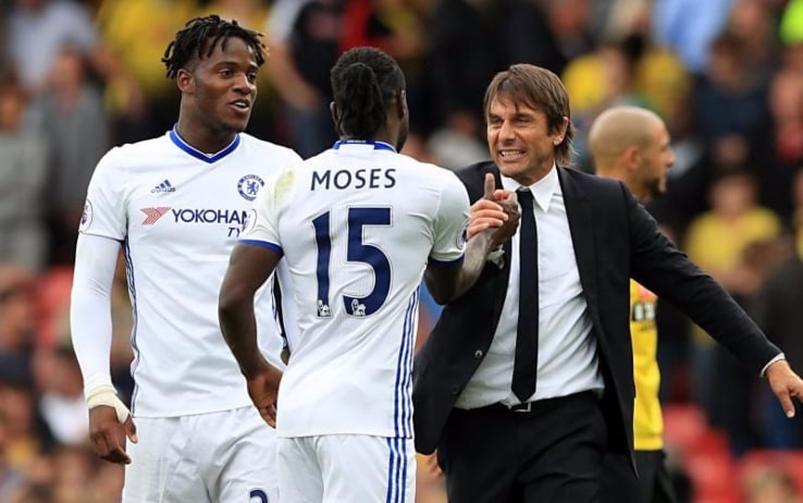 Moses è rinato con Conte al Chelsea. Ora i due si ritrovano all'Inter Moses è rinato con Conte al Chelsea. Ora i due si ritrovano all'Inter