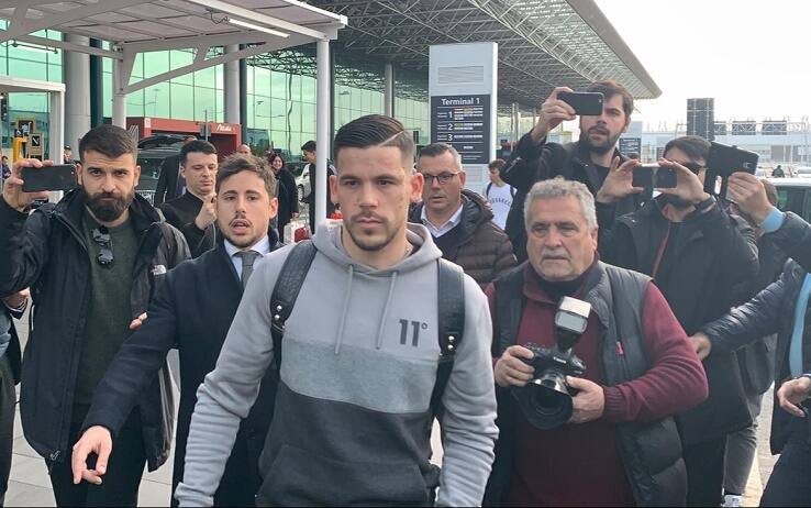 L'arrivo di Carles Perez a Fiumicino