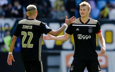 ziyech de ligt ajax getty