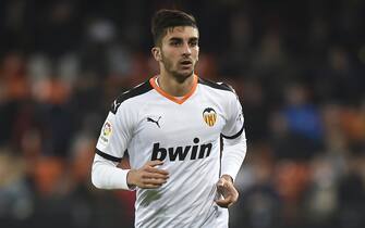 LaLIga - Valencia vs Atletico Madrid Ferrán Torres of Valencia CF during the match Valencia CF v Atletico de Madrid, of LaLiga 2019/2020 season, date 24. Mestalla Stadium. Valencia, Spain, 14 Feb 2020.