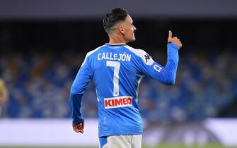 Foto Cafaro/LaPresse 
28 Giugno 2020 Napoli, Italia 
sport calcio 
Napoli vs Spal - Campionato di calcio Serie A TIM 2019/2020 - stadio San Paolo. 
Nella foto:  Jose Maria Callejon (SSC Napoli)\

Photo Cafaro/LaPresse 
June 28, 2020 Naples, Italy 
sport soccer 
Napoli vs Spal - Italian Football Championship League A TIM 2019/2020 - San Paolo stadium. 
In the pic: Jose Maria Callejon (SSC Napoli)