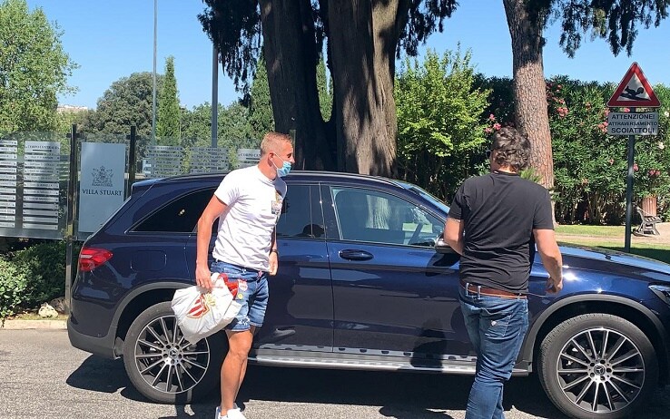 Visite mediche a Roma con il Benevento per Kamil Glik