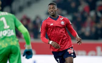 LILLE, FRANCE - JANUARY 18: Rafael Alexandre Da Conceicao Leao of Lille  during the French League 1  match between Lille v Amiens SC at the Stade Pierre Mauroy on January 18, 2019 in Lille France (Photo by Jeroen Meuwsen/Soccrates/Getty Images)