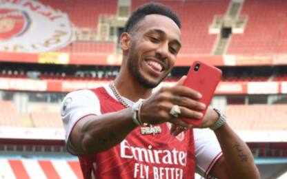 Aubameyang rinnova con l'Arsenal: è ufficiale