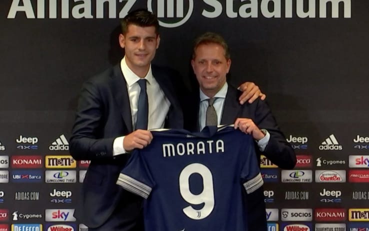 Juve, Morata in conferenza: 'È la chance della mia vita, Pirlo mi ha  impressionato' | Sky Sport