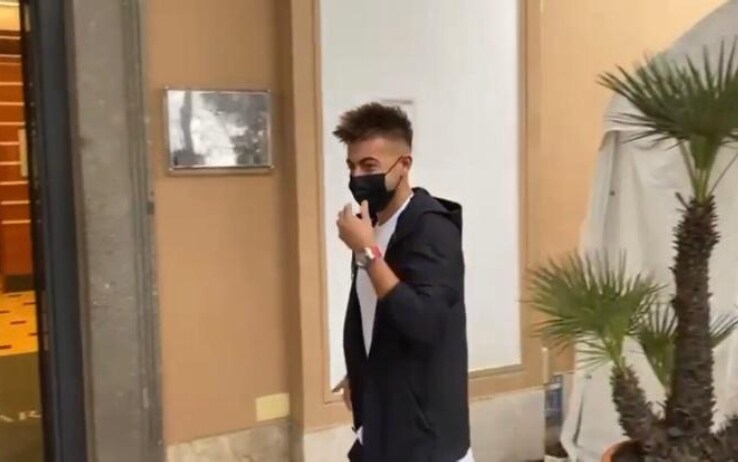 El Shaarawy a Villa Stuart per le visite mediche El Shaarawy a Villa Stuart per le visite mediche