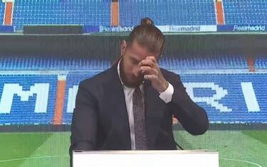 Sergio Ramos in lacrime: "Real, è un arrivederci"