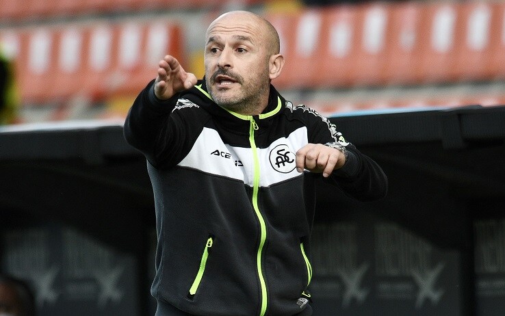 Vincenzo Italiano, allenatore dello Spezia cercato dalla Fiorentina