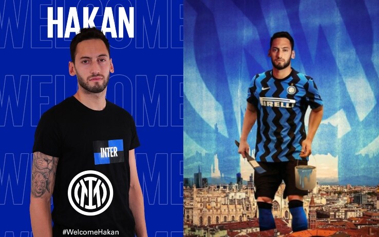 Calhanoglu all'Inter: è ufficiale, contratto triennale. News di  calciomercato | Sky Sport