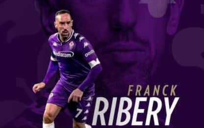 La Fiorentina dice addio a Ribery: "Mi mancherete"