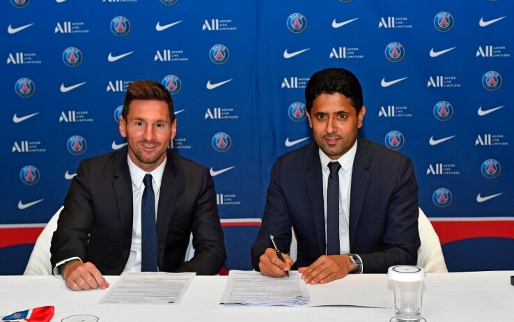 Messi firma Psg