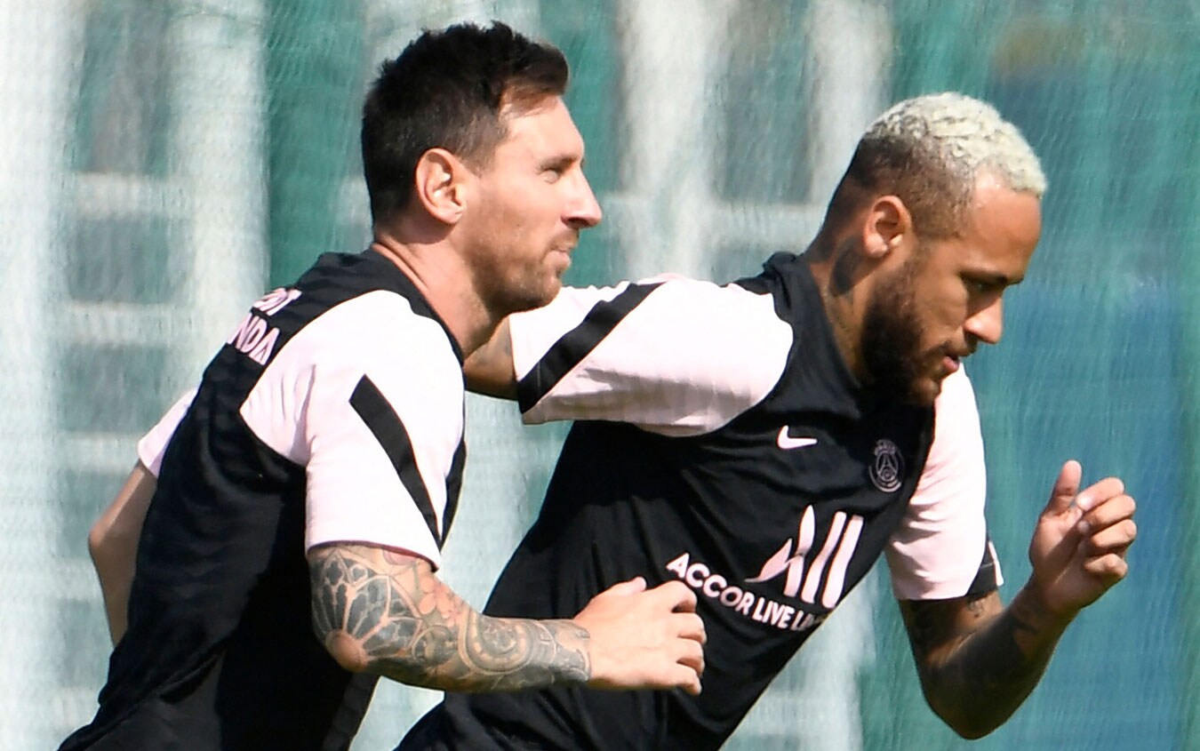 Psg, Messi e Neymar show in allenamento. VIDEO